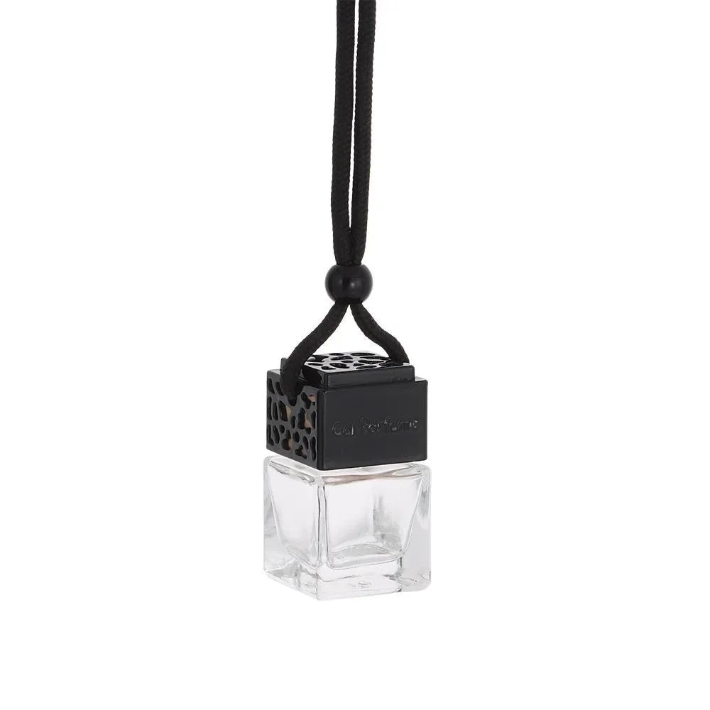 Hanging Glass Perfume Bottle Car Decor