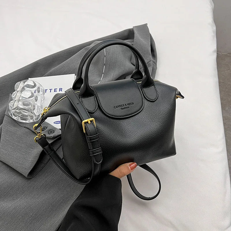 Women's Nylon Mini Tote Crossbody Handbag