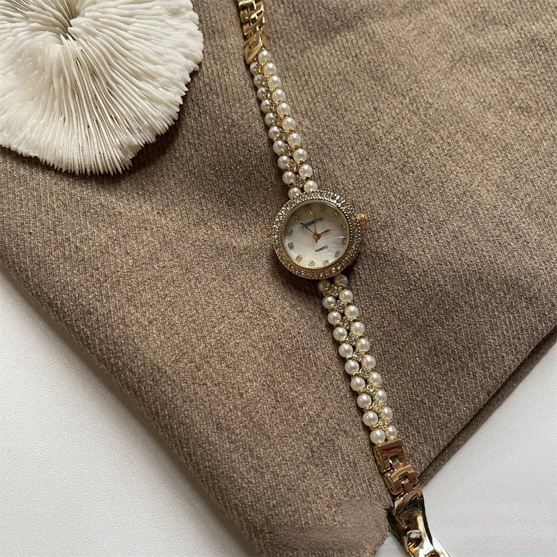 Pearl Chain Women Watch