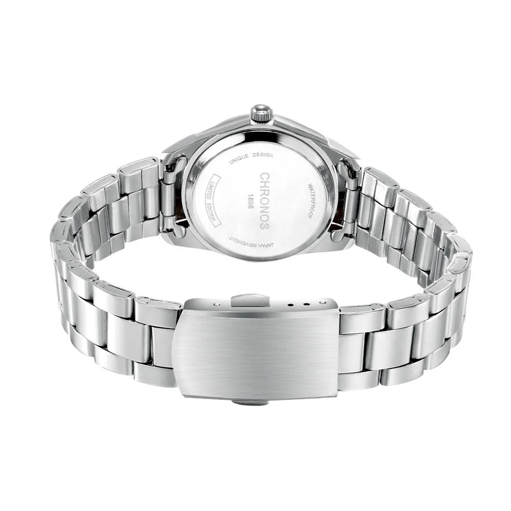 CHRONOS Steel Quartz Ladies Watch