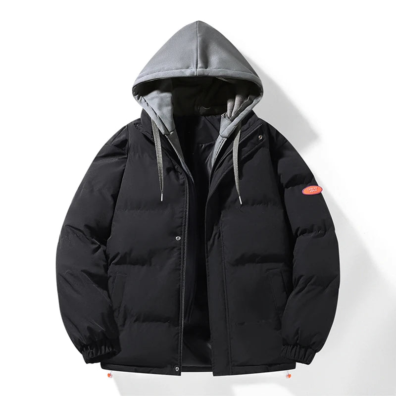 Hooded Puffer Men Parka