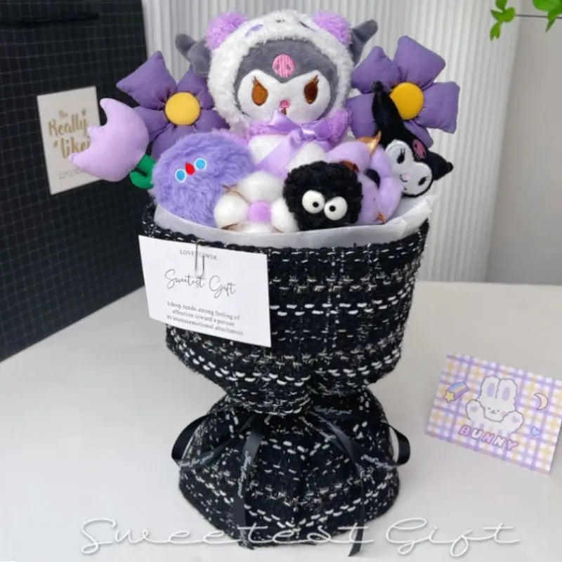 Hello Kitty Doll Bouquet Birthday Gift