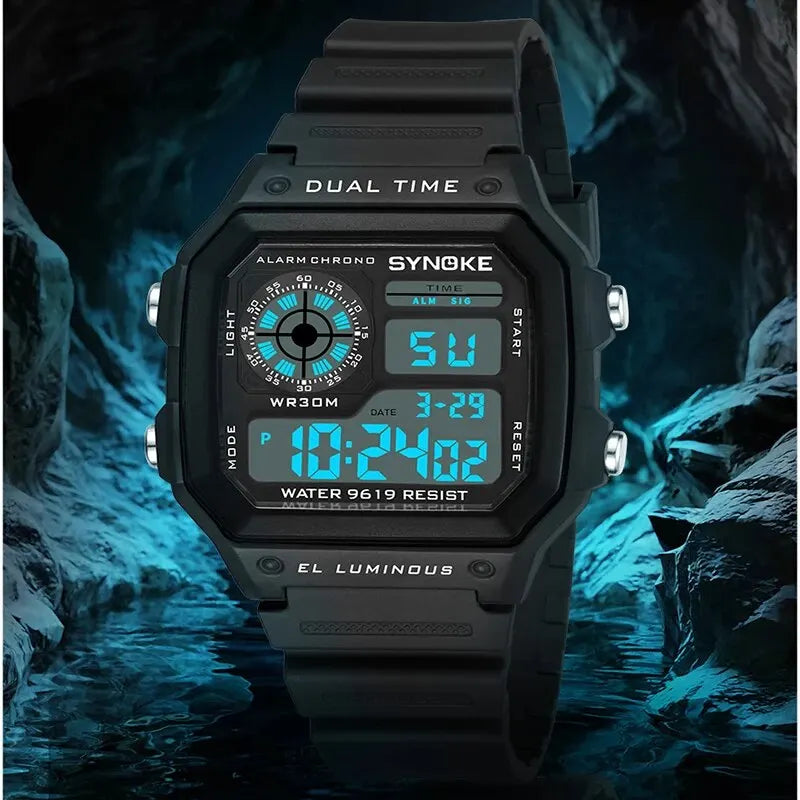 SYNOKE Digital Sport Watch
