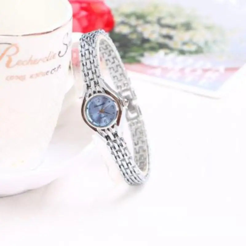 Gold Small Dial Ladies Watch