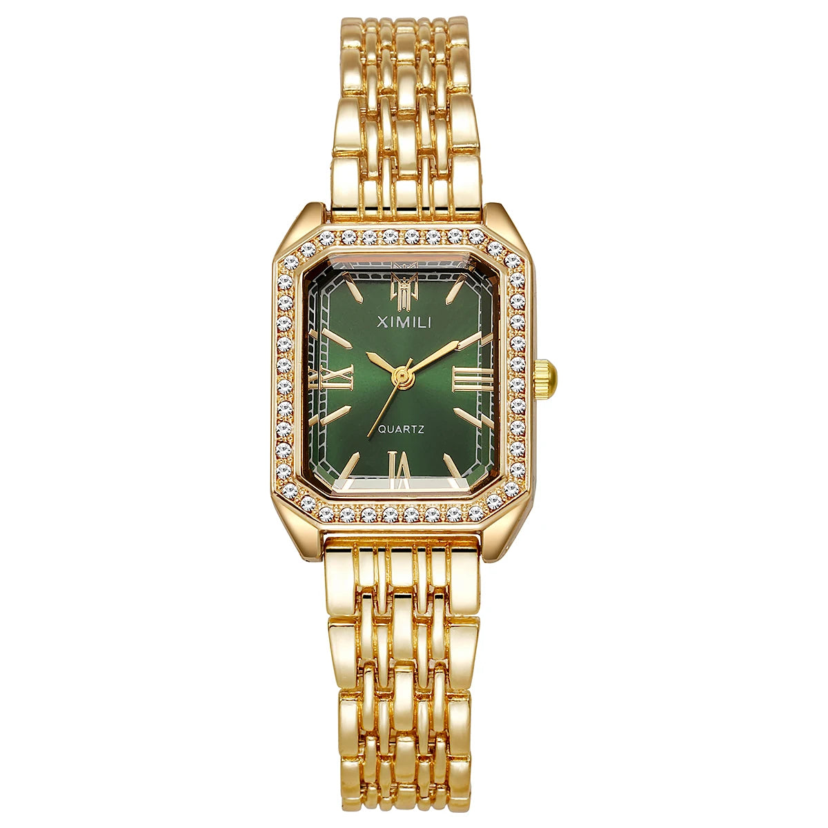 Women's Diamond Jewelry Quartz Bracelet Watch