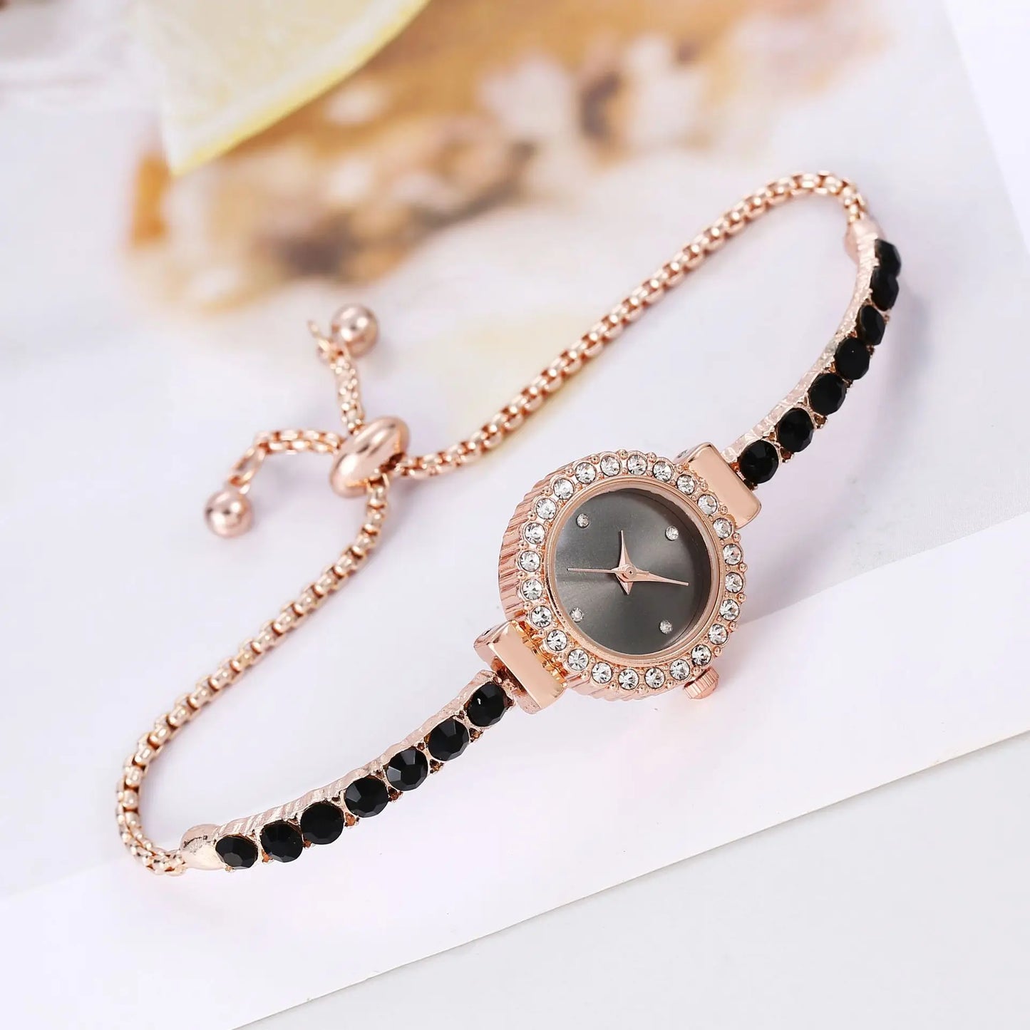Women's Small Dial Bracelet Quartz Watch