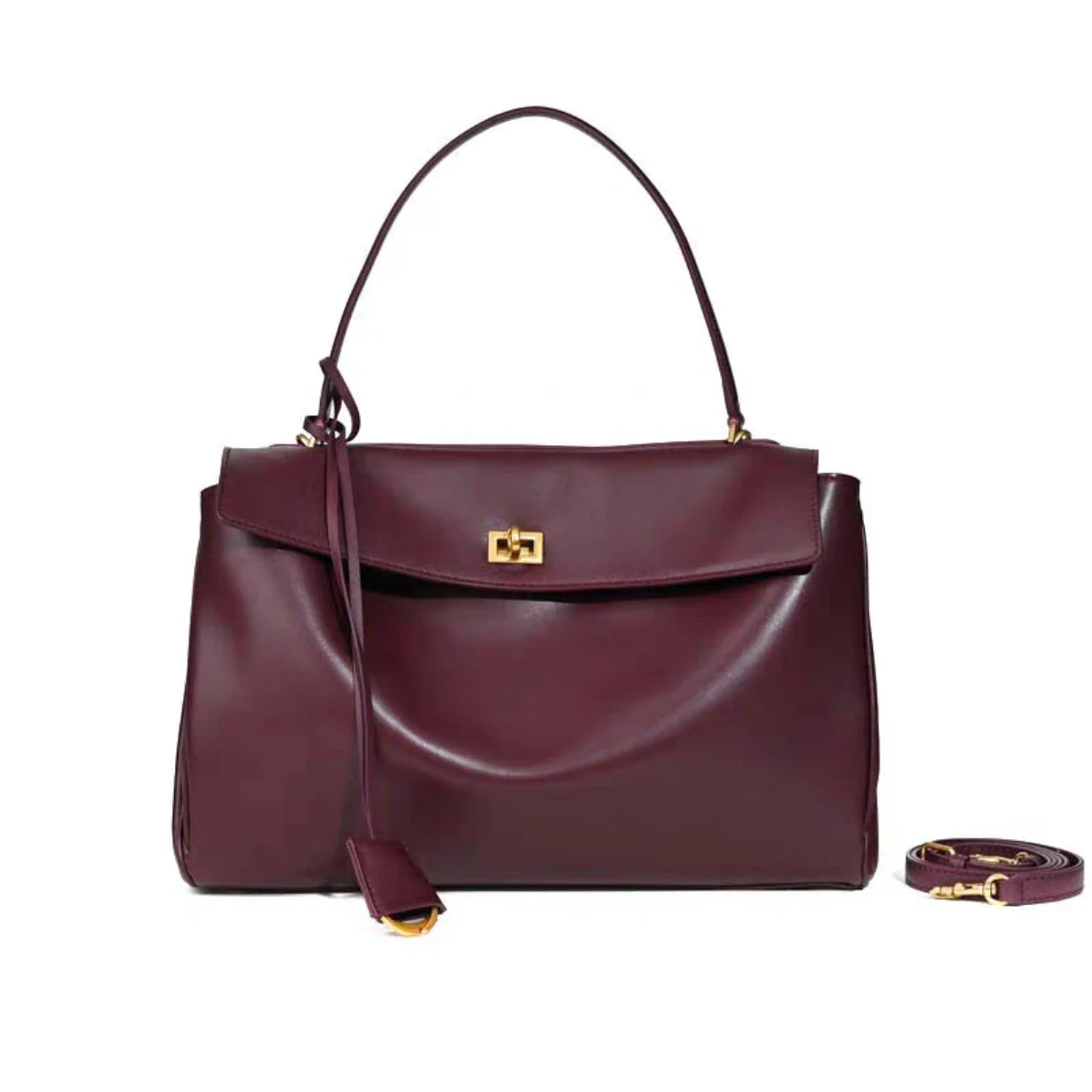 Suede Luxury Tote Bag