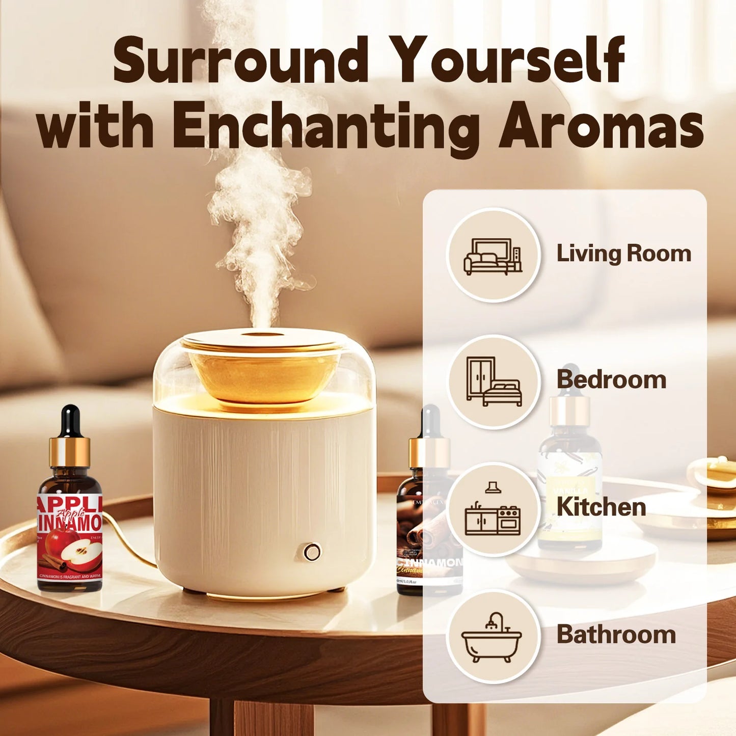 Essential Oil Set 27 Scents Aromatherapy 30ml