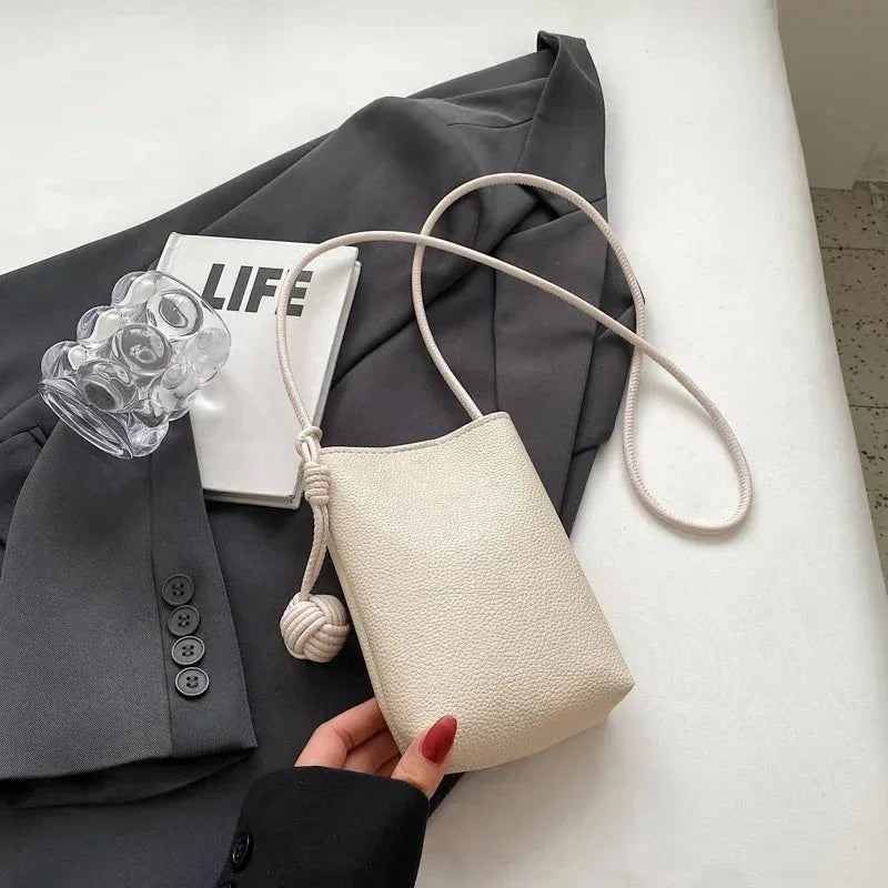 Flap PU Crossbody Phone Purse