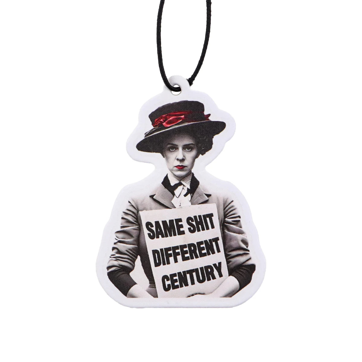 Feminist Quote Hanging Solid Perfume Freshener