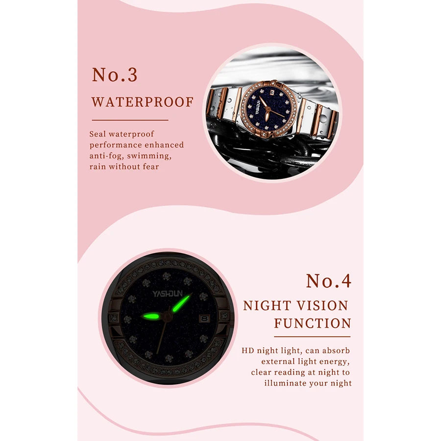Women's Waterproof Luminous Ultra-Thin Watch