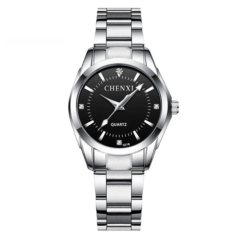Women's Luminous Steel Analog Quartz Watch