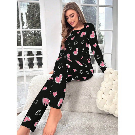 Classic Women Pajama Pants Set