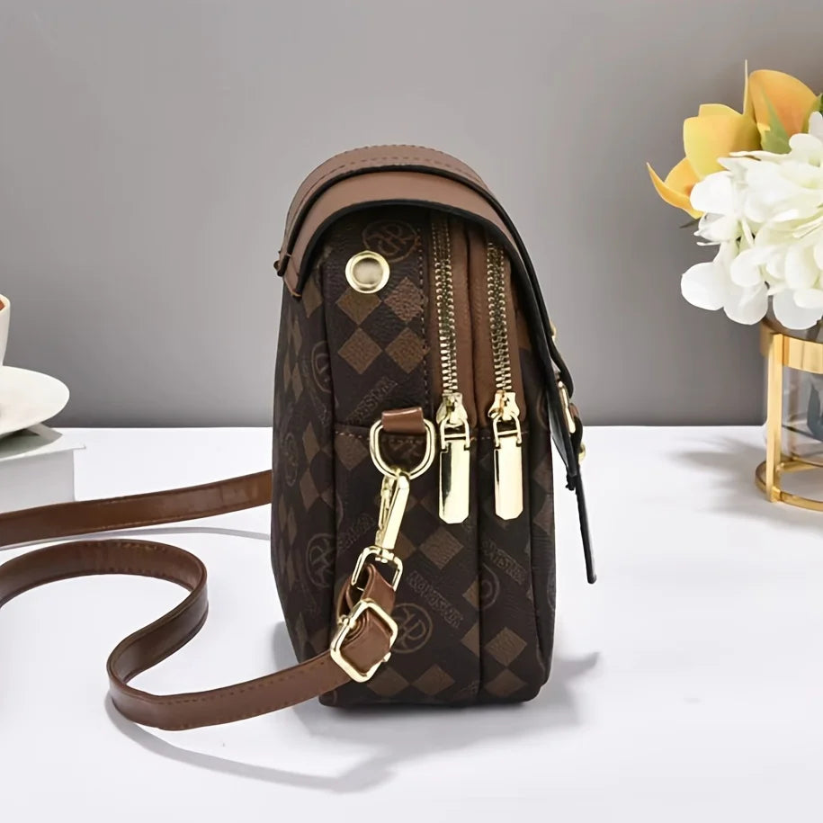 Multi-Layer Small Crossbody Bag
