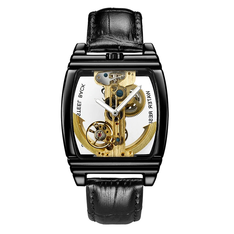 SHENHUA Skeleton Men Watch