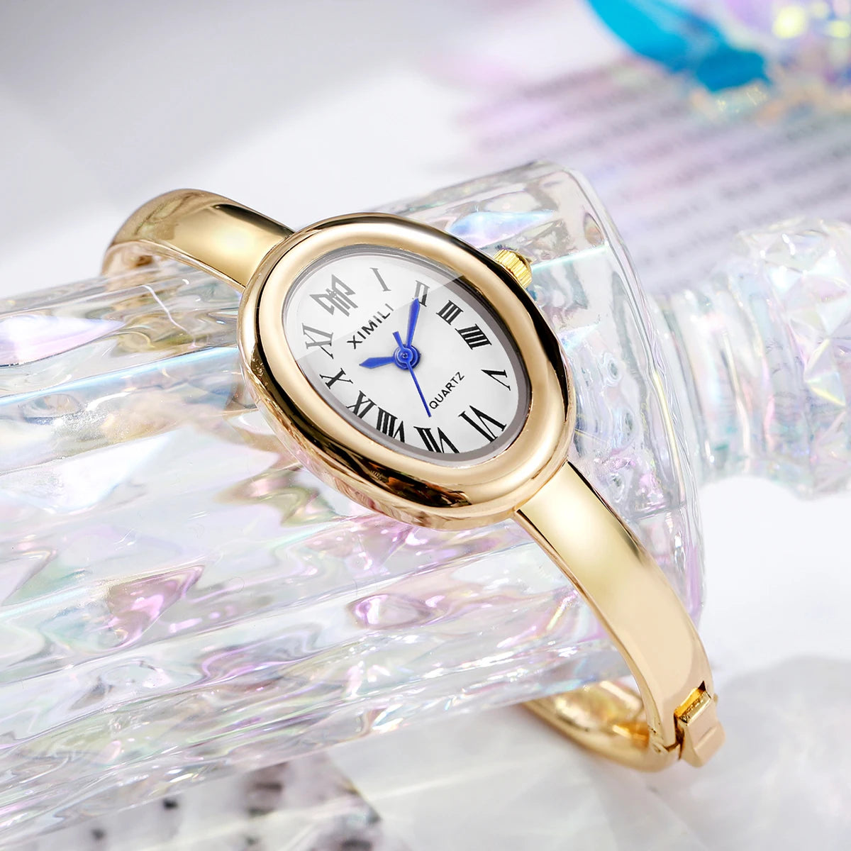 Oval Dial Bracelet Watch