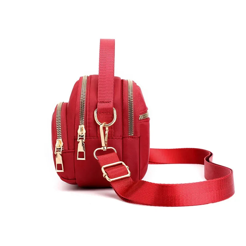 3-Layer Large Crossbody Handbag