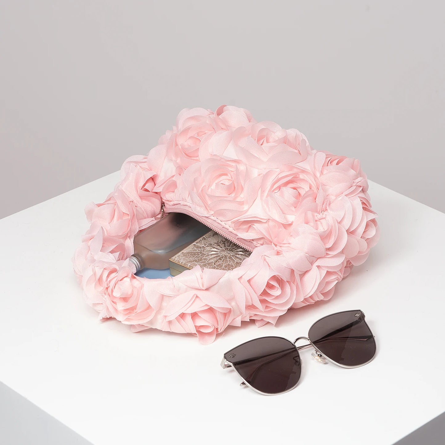 Rose Evening Square Bag