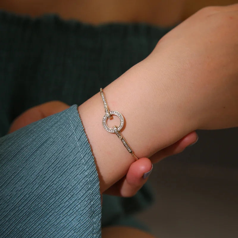 Women's S925 Silver Crystal Bracelet
