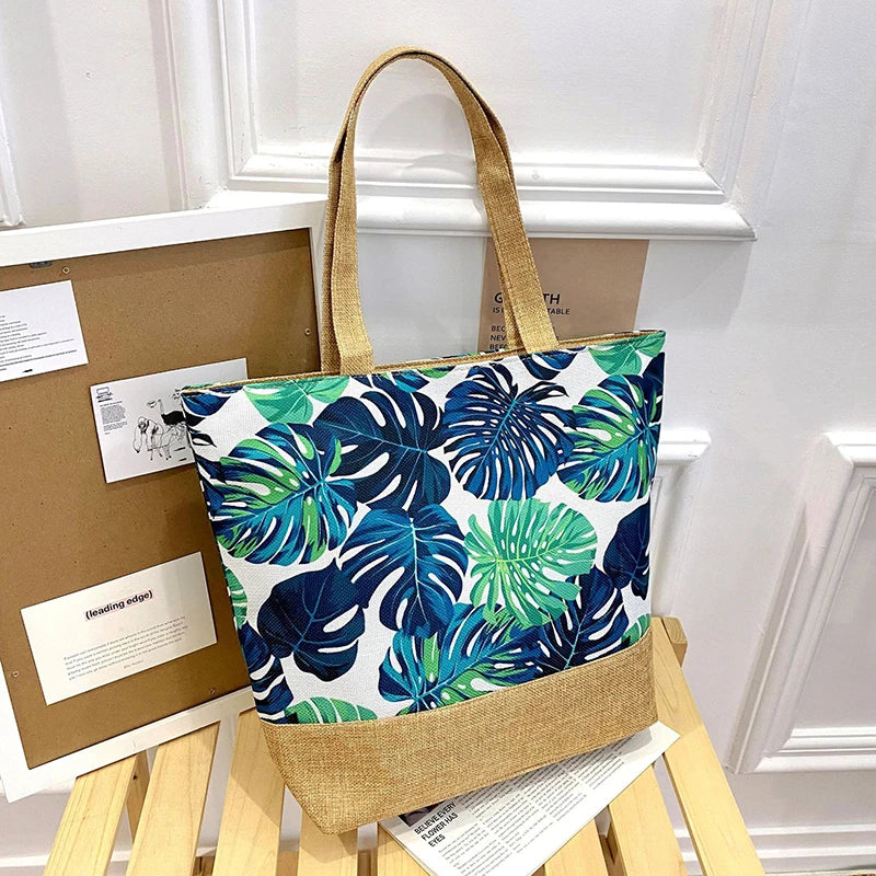 Floral Large Tote Shoulder Bag