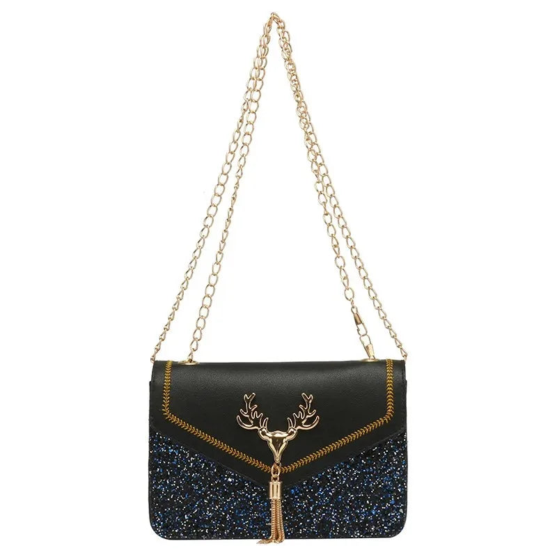 PU Leather Women Shoulder Bag