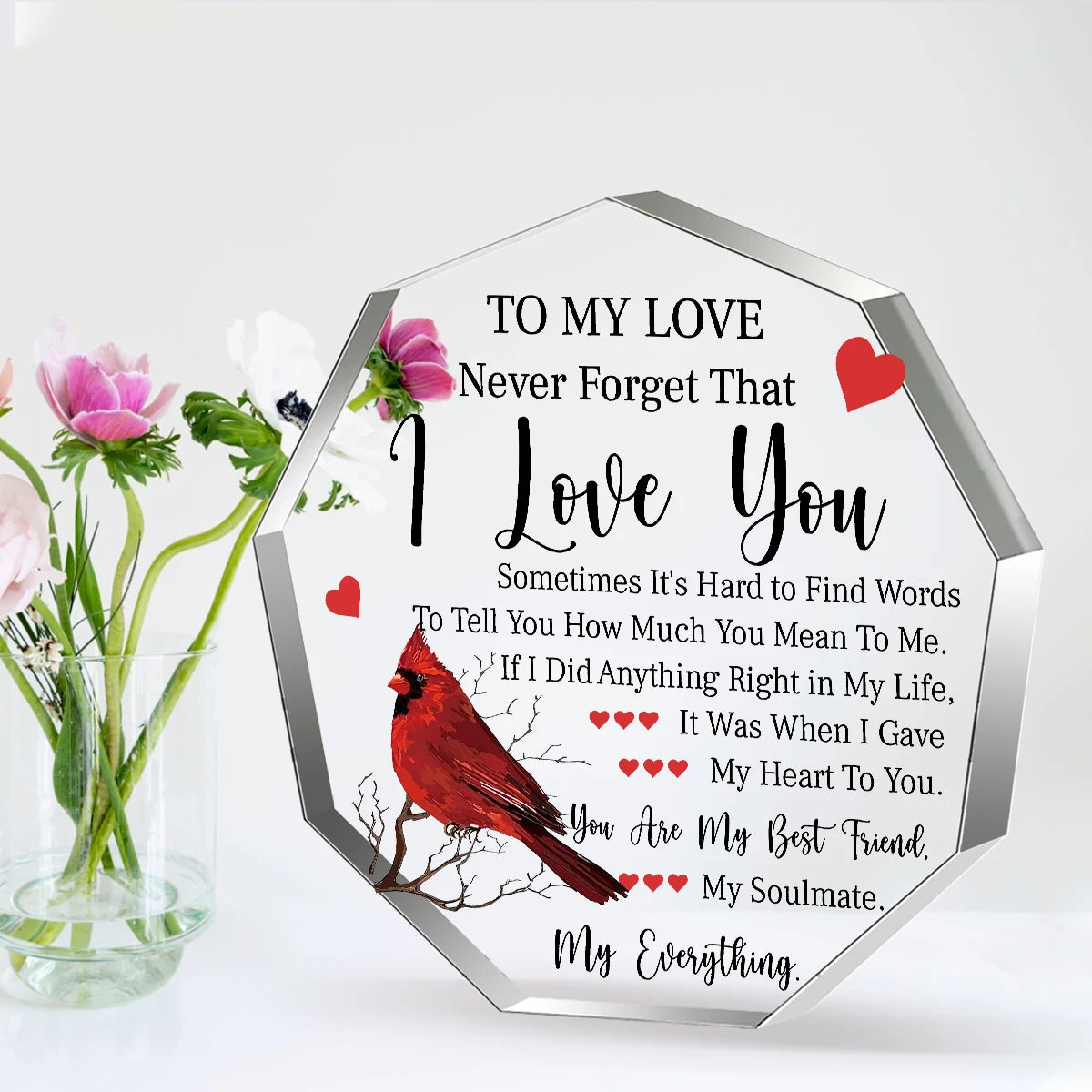 Romantic Acrylic Love Gift Couple Valentine