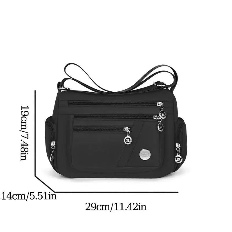 Waterproof Nylon Messenger Bag