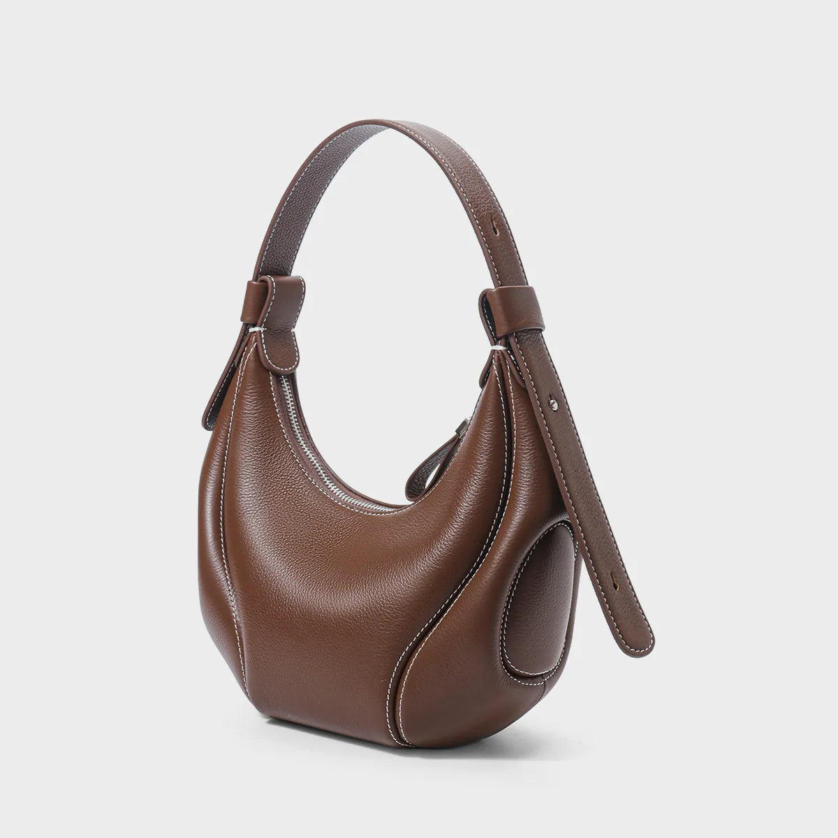 Genuine Leather Tote Crossbody Bag