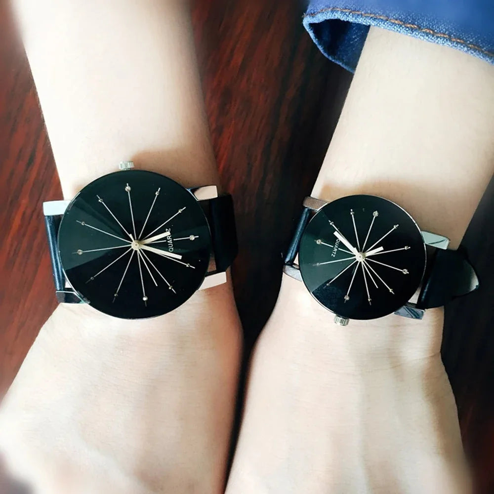 Analog Leather Women Watch