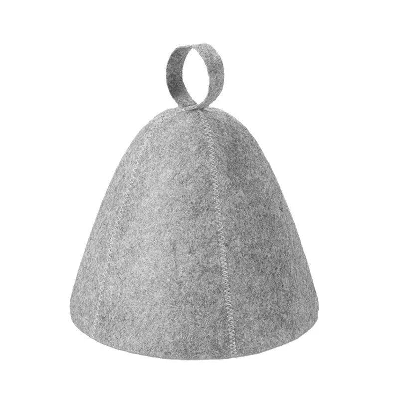Felt Sauna Cap