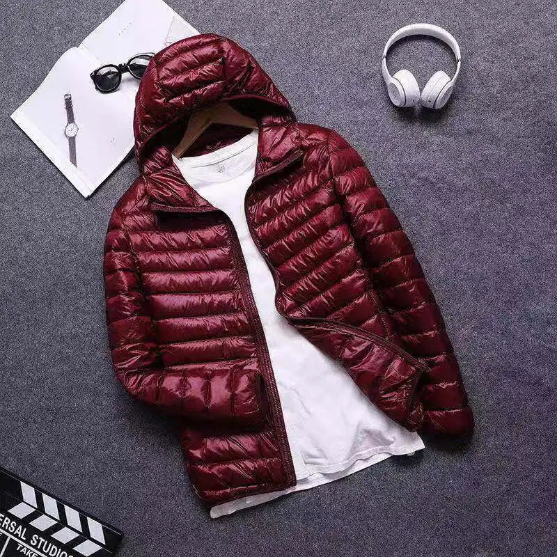 Men's Hooded Padded Vest Jacket