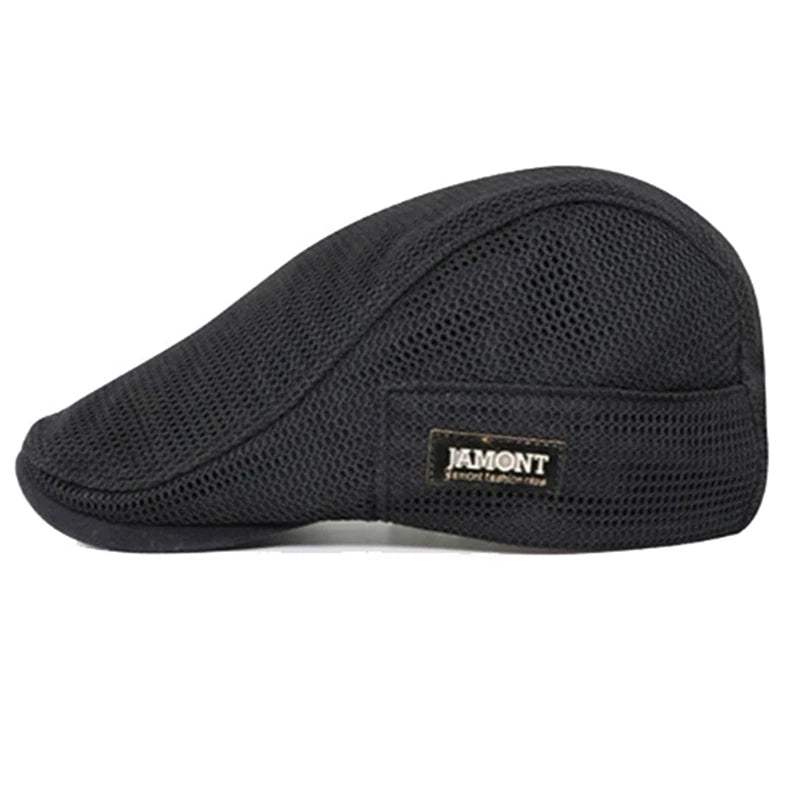 Mesh Breathable Newsboy Beret