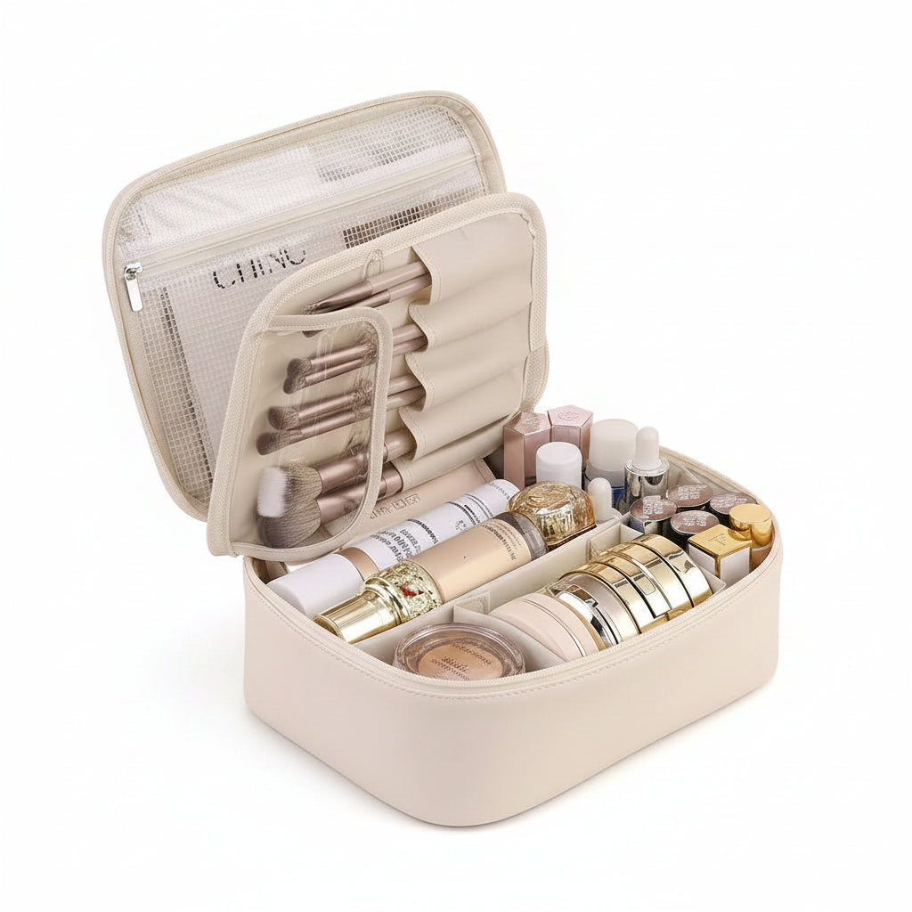 Women's Large Capacity Travel Makeup Bag