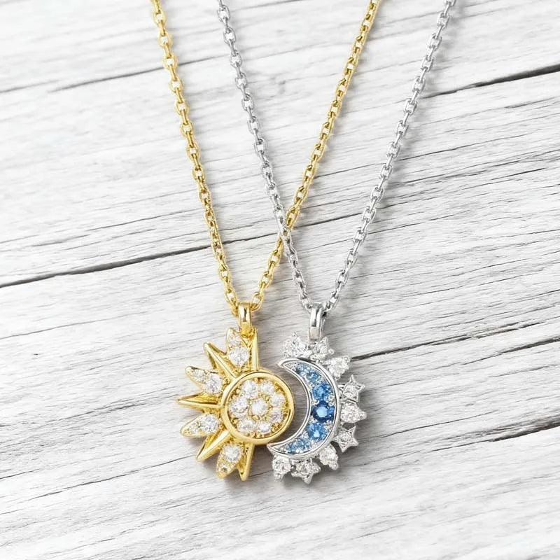 Sun Moon Couple Jewelry Set