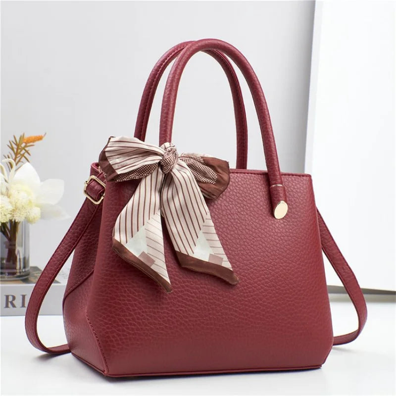 Leather Crossbody Bag Classic Style