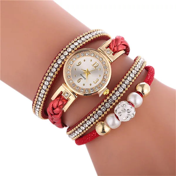 Women's Wrap Bracelet Fashion Watch