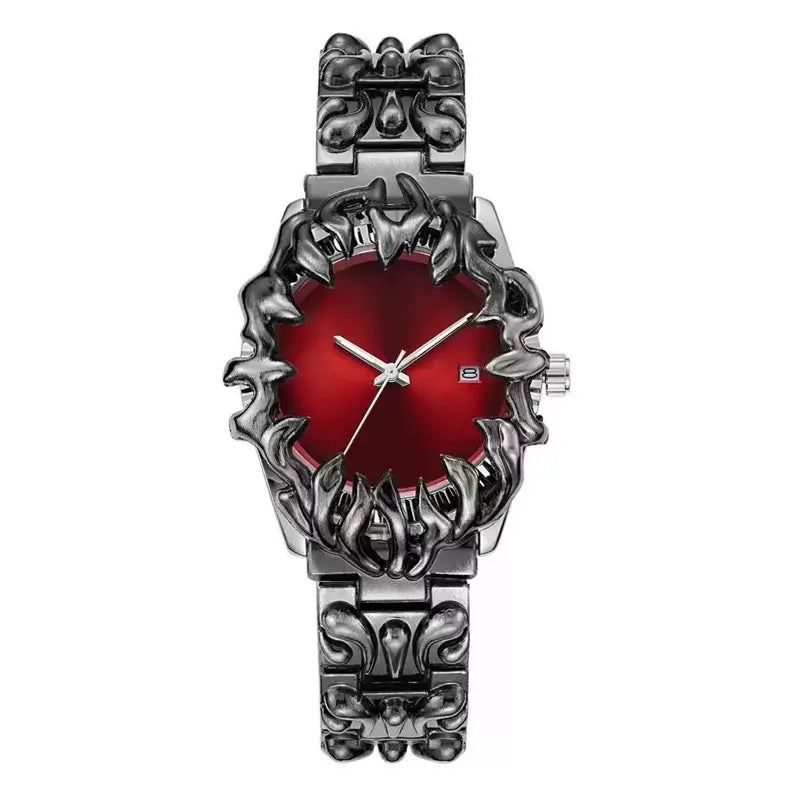 Men's Unique Paw-Shaped Quartz Watch