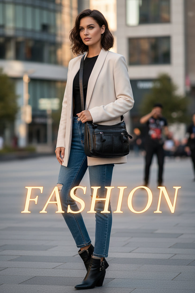 Soft PU Leather Shoulder Bag
