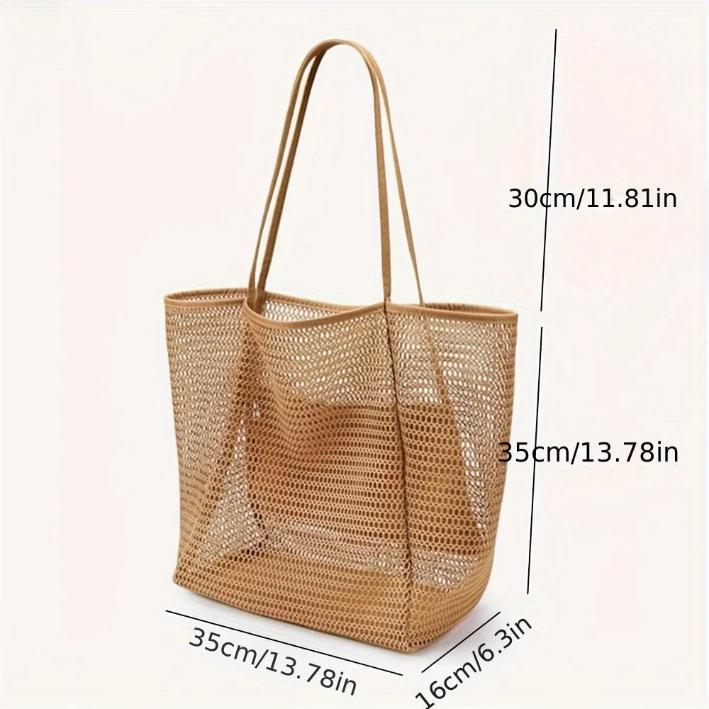 Women's Large Capacity Beach Tote Bag