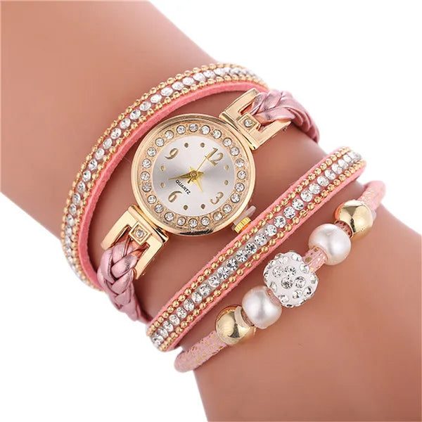 Women's Wrap Bracelet Fashion Watch