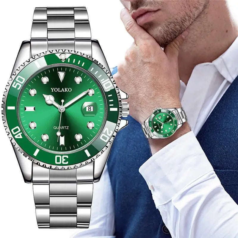 Men's Business Calendar Quartz Watch