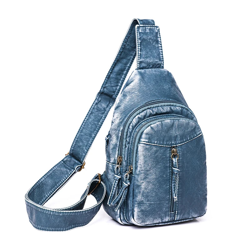 Women's PU Leather Crossbody Bag