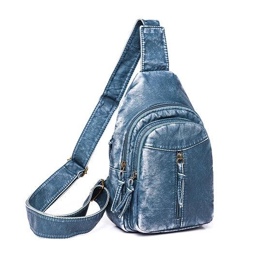 Women's PU Leather Crossbody Bag