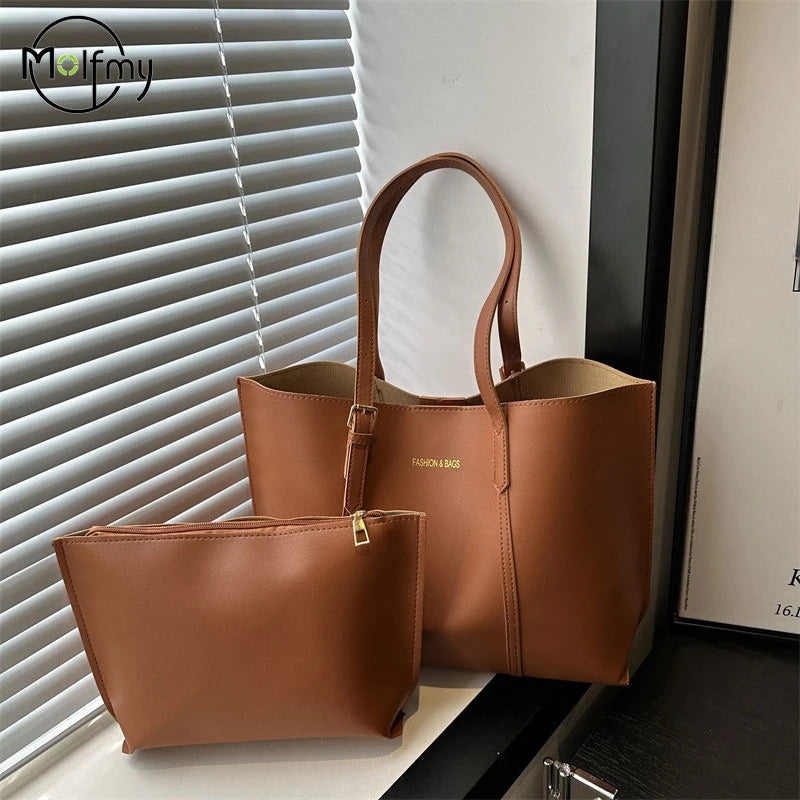 Tote Bag Leather Large