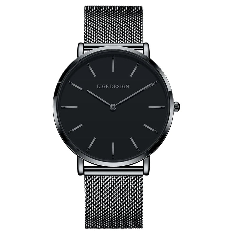 LIGE Classic Steel Ladies Watch