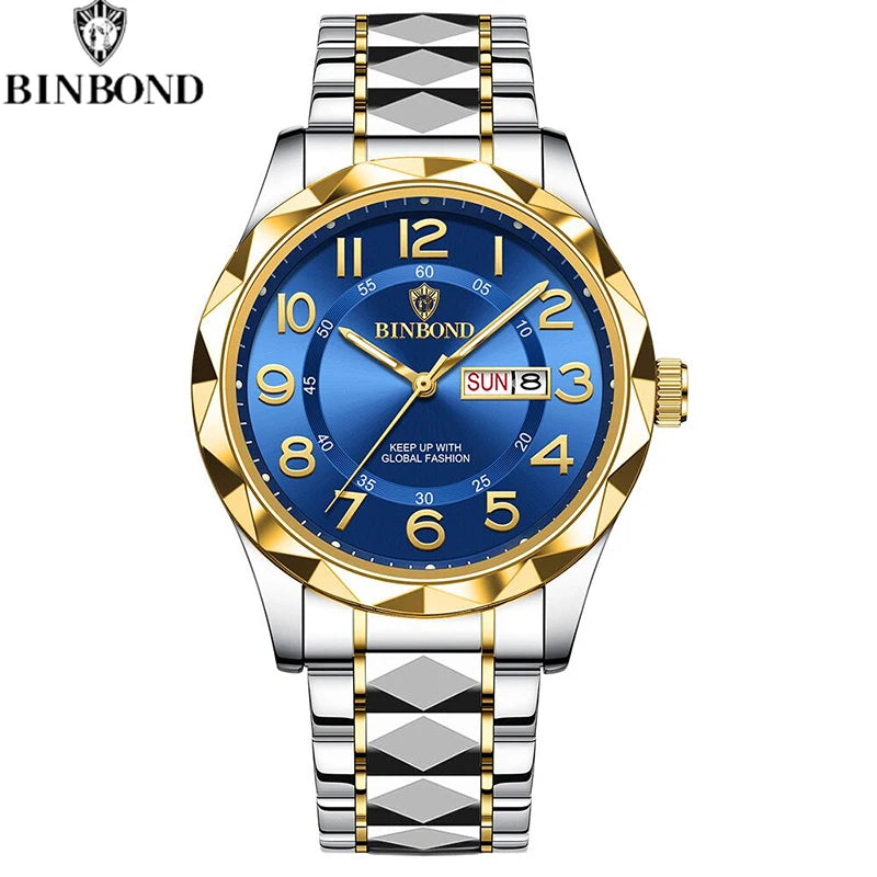 BINBOND Luminous Men's Quartz Watch