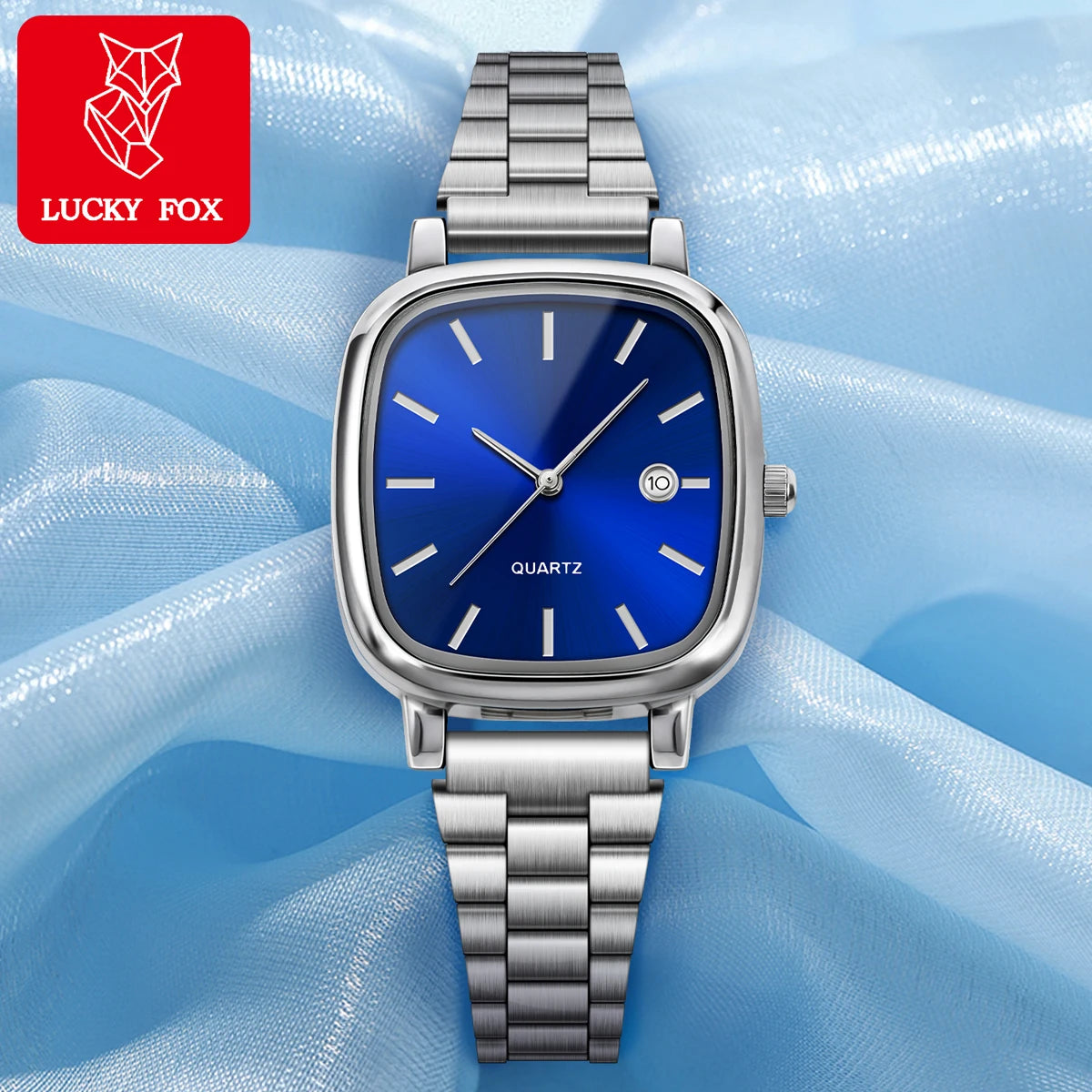 Women's Luxury Quartz Watch Calendar Steel
