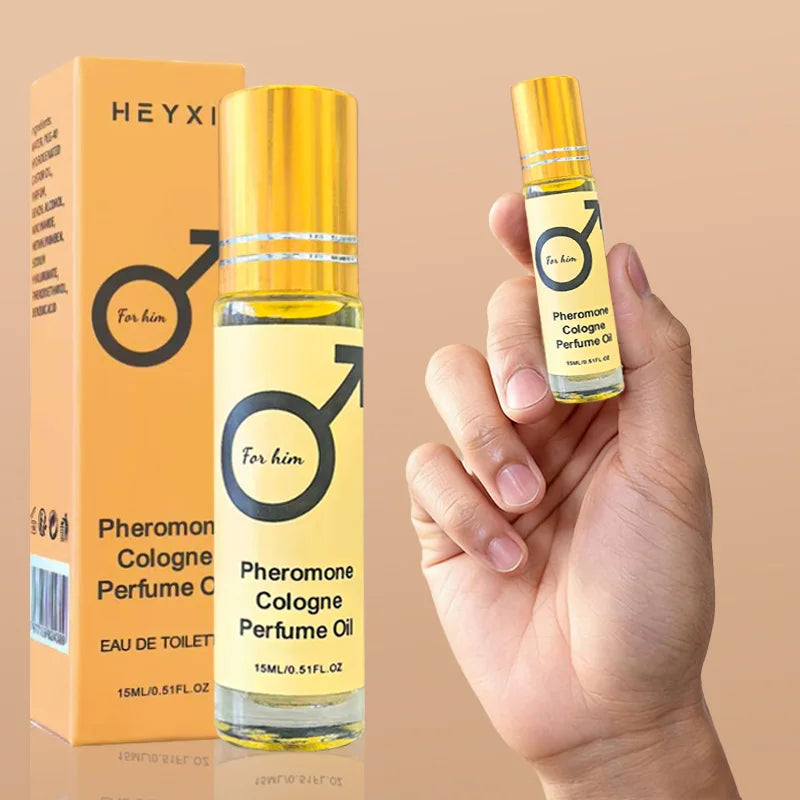 Pheromone Cologne Oil Unisex Travel 15ml