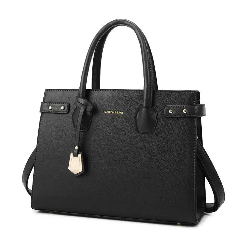 Women's Genuine Leather Tote Crossbody Bag