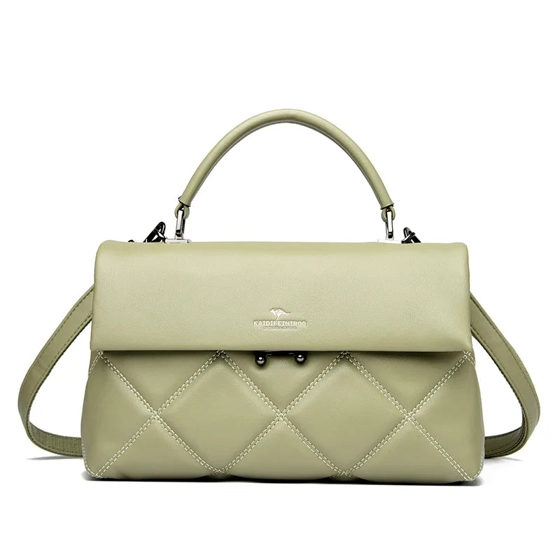Soft Leather Crossbody Bag